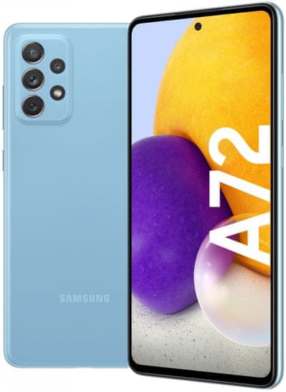 Samsung Galaxy A72 mobilni telefon, 6 GB/128 GB, moder