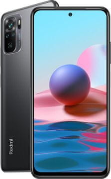 Xiaomi Redmi Note 10 pametni telefon, 4GB/128GB, siv