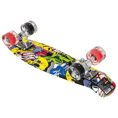 Enero Pennyboard deska 56 cm z LED kolesi, JOKER S-128