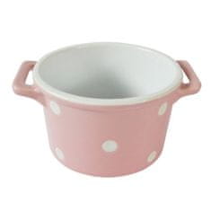 Isabelle Rose Keramična posoda za kosmiče v roza barvi 550 ml