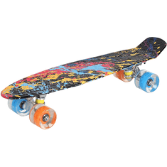 Enero Pennyboard deska 56 cm z LED kolesi, PAINTED S-126