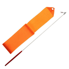 EFFEA Gimnastični trak + palica - oranžna