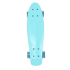 Enero Pennyboard deska 56 cm z LED kolesi, BLUE KING S-123