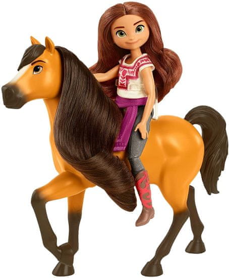 Mattel Spirit lutka in konj Lucky in Spirit