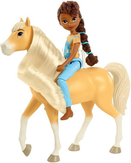 Mattel Spirit lutka in konj Pru in Chica Linda