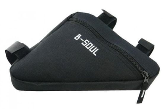 B-SOUL Triangle 1.0 kolesarska torbica, črna