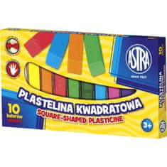 Astra Plastelin kvadratni 10 barv, 303115006