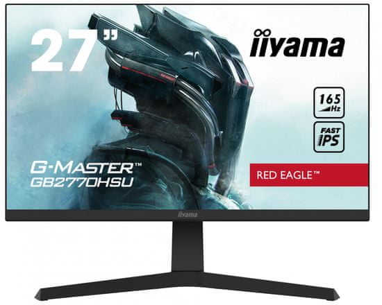 iiyama G-Master Red Eagle GB2770HSU-B1 gaming monitor, 68,6 cm (27), IPS, 165 Hz, FHD