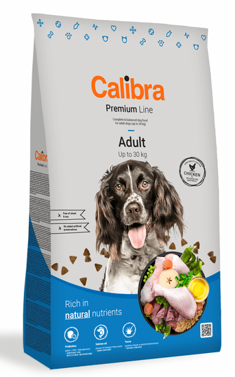 Calibra Premium Line suha hrana za odrasle pse, piščanec, 3 kg