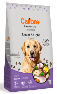 Calibra Dog Premium Line Senior & Light pasja hrana, 12 kg