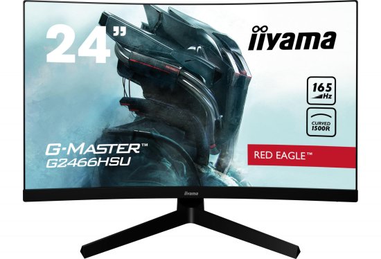 iiyama G2466HSU-B1 ukrivljen monitor, 60 cm (23,6), VA, FHD