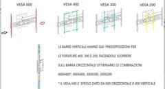 Meliconi 480983 SlimStyle Plus 600 SDR nosilec za televizor