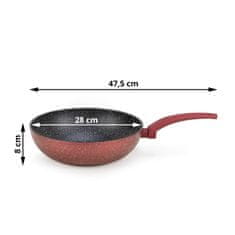 Rosmarino Lava Stone Grape vok, 28 cm + gratis zaščita iz filca