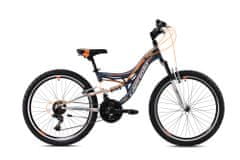 Capriolo CTX 240 MTB 24/18HT gorsko kolo, sivo-oranžno
