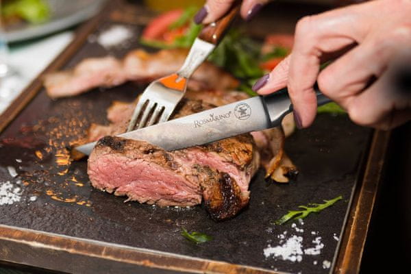 Blacksmith's Steak komplet jeklenih nožev za zrezke