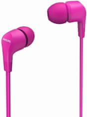 Philips TAE1105PK žične ušesne slušalke, roza