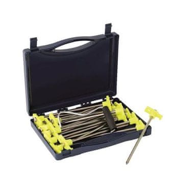 Outwell set klinov za šotor, 20 kosov, 20,5 cm, jekleni + odstranjevalec klinov