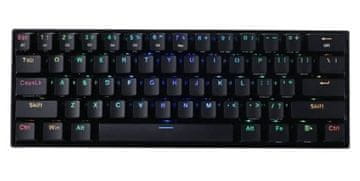 Redragon Draconic K530 brezžična mehanska tipkovnica, TKL, RGB, Bluetooth, črna - Odprta embalaža