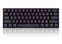 Redragon Dragonborn K630 mehanska tipkovnica, TKL, LED, SLO/HR, črna