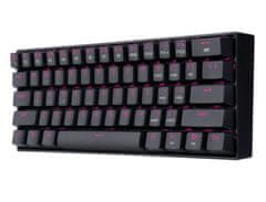 Redragon Dragonborn K630 mehanska tipkovnica, TKL, LED, SLO/HR, črna