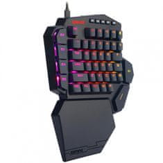Redragon Diti K585 enoročna mehanska tipkovnica, RGB - rabljeno