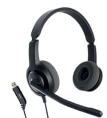 Axtel Naglavna slušalka Voice USB28 duo NC