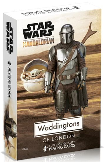 Winning Moves Igralne karte Waddingtons Star Wars: The Mandalorian