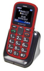 Aligator Mobilni telefon za starejše Aligator A321 Senior rdeče-črn