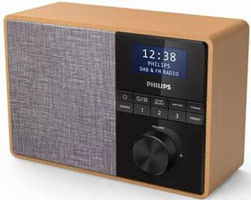 Philips TAR5505 kuhinjski radio z DAB+ in časovnikom