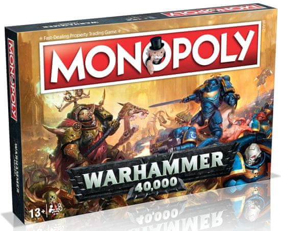 Winning Moves igra Monopoly Warhammer 40000, angleška verzija
