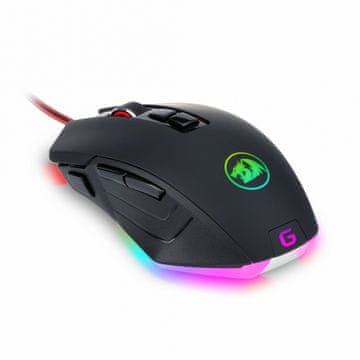 Redragon Dagger 2 M715 gaming miška, RGB, USB