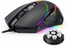 Redragon Centrophorus M601 gaming miška, RGB, USB
