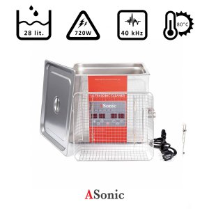   ASonic PRO 300S – 40 kHz ultrazvočni čistilec