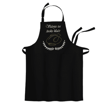 Cyber print shop Predpasnik s potiskom Večerja za široke hlače