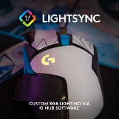Logitech Logitech G502 Hero žična gaming miška, K/DA, RGB, USB (910-006097)