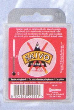 Druchema Smučarski vosek SKIVO PA rdeč