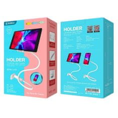 Kaku Lazy Holder nosilec za mobilni telefon in tablični računalnik 10.6'', belo