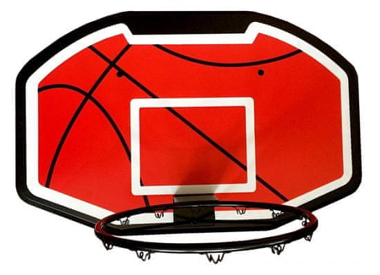SEDCO Sedco košarkarska plošča + koš + mreža 110*70cm