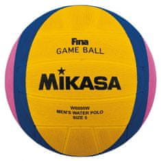 Mikasa Žoga za vodno nogomet MIKASA FINA W6000W rumena/vijolična/rožnata