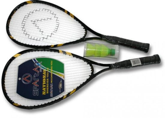 Spartan Speedminton SET 53580 SPARTAN črna/rumena