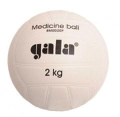 Gala Medicinska žoga iz plastike 2 kg GALA bela