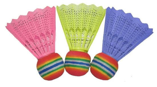 Spartan Žogice SPEEDMINTON SET 3 PIECES SPARTAN rumena