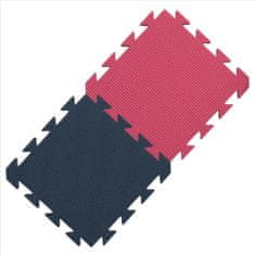 Yate Preproga iz pene, modra - roza 29 x 29 x 1,2 cm