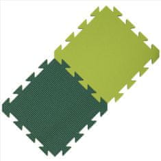 Yate Preproga iz pene, temno zelena 29 x 29 x1,2 cm