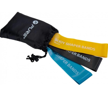 Pure2Improve Odpornost fitnes aerobna guma P2I MAN SET 3 kosi