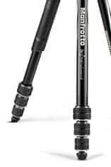 Manfrotto BeFree Advanced LIVE Twist ALU video stojalo z video glavo MVH400AH + JOBY Wavo Plus mikrofon (MVKBFRTLIVE-BDL)