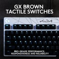 Logitech G Pro, GX Brown, K/DA, US, SLO gravura