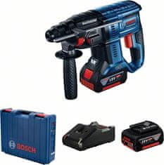 Bosch AKUMULATORSKO VRTLJIVO KLADIVO SDS+ GBH 180-LI 2*4,0AH