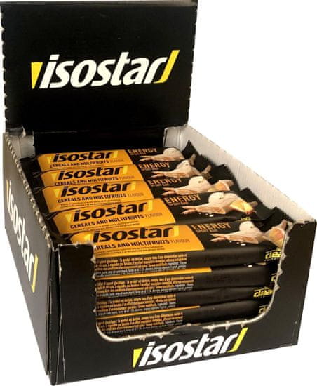 Isostar High Energy ploščica Multifruits, 30 x 40 g (25 + 5 gratis)