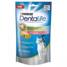 DentaLife Dentalife Cat priboljški za mačke z lososom, 8x 40 g